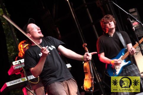 Berlin Boom Orchestra (D) 15. Reggae Jam Festival - Bersenbrueck 31. Juli 2009 (13).JPG